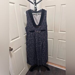 Vintage  Capacity Paisley Midi Jumper dress